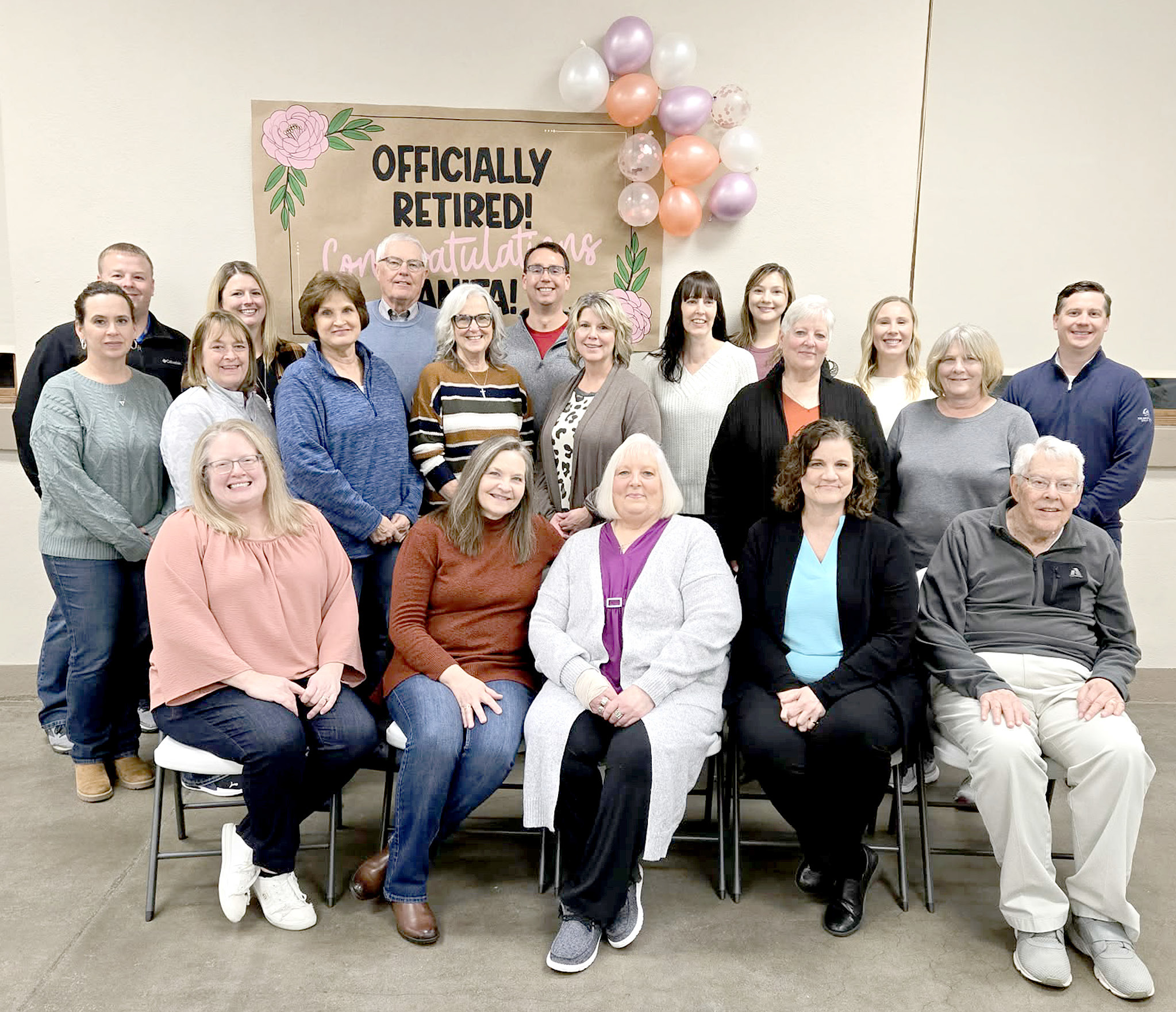CELEBRATING THE RETIREMENT OF ANITA CONGER