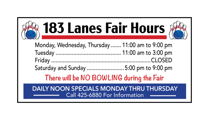 183 Lanes