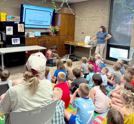 KAREN HAGEMAN sharing the video made about fossils by her son Connor McMullen.