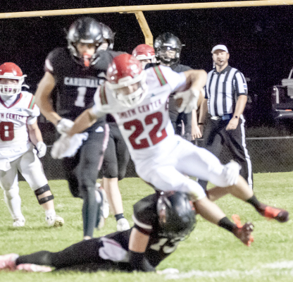 Braylon Becker (#13) &amp; Davyn Willeford (#1) vs. Smith Center (Photo Courtesy of Candace Rachel)