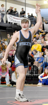 Emerson Lowry at 3-2-1A Regionals in Hoisington