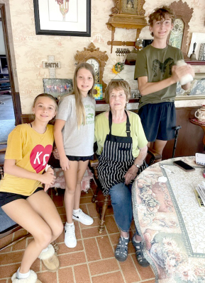 Churning Up Fun With The Great-Grands!