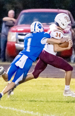 Stockton senior Ashton Nuss vs. Osborne