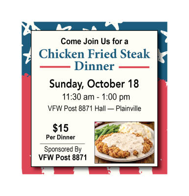 Chicken Fried Steak Dinner