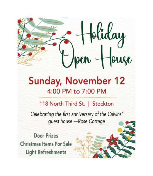 holiday open house