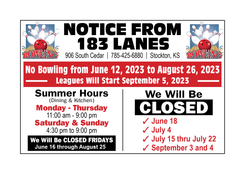 183 lanes