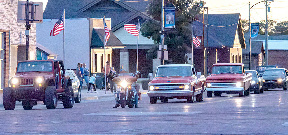 DESPITE the unpredictable weather, a good number of vehicles showed up for Cruise Night last Friday..
