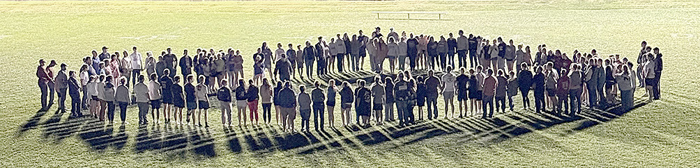 THE SHS FIELDS OF FAITH event took place at Stockton Tiger Stadium on Wednesday, October 15th. It featured powerful testimonies from guest speakers Rhonda Rogers and Cody Jarvis. High school students from Stockton and surrounding area schools also gathered on the field for an FCA Huddle, coming together to pray during this inspiring evening of faith. Photos courtesy of Bobbi and Justin Basart.