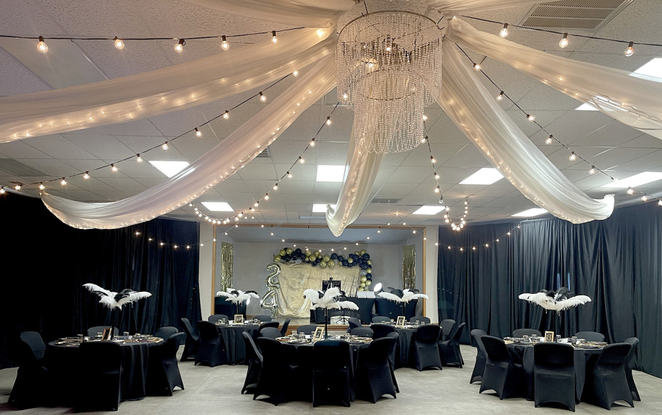THE GREAT GATSBY-THEMED PROM, was evident as Stockton City Hall was magically transformed into the Jazz Age era, much to the delight of those attending the event on Saturday.