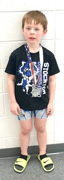 COLE FLOWER placed 2nd at the Plainville Open/Novice Wrestling Tournament on Saturday, February 8, in the 6 &amp;amp; Under Open 55-58-lb. division.