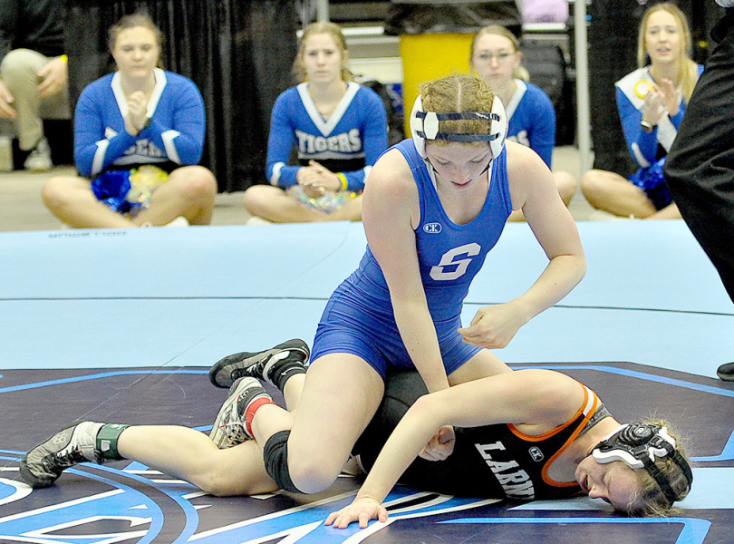Ashlyn Hahn vs. Reese Watkins of Larned