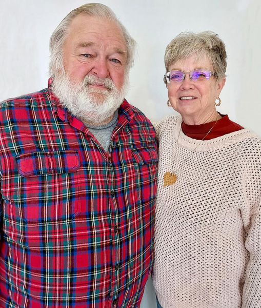 MIKE AND SANDI ROGERS will preside over the Olde Tyme Christmas Parade as this year’s Grand Marshals. The event will be held on Friday, November 26th with the parade to start at 6:00 p.m. Merry Christmas!