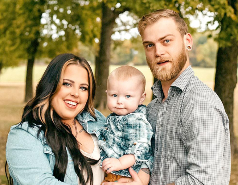 STOCKTON’S NEW Chamber of Commerce Director Ravin Leake is excited to step into the new position starting March 1st. Ravin can’t wait to promote the community and the organization’s many annual events. Ravin is pictured with her husband, William, and their son, Landrin.