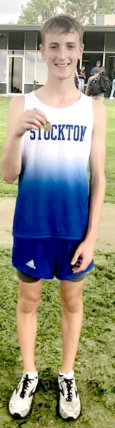 JOHNNY HAMEL captured first place at the cross country meet in Norton, running the race in a time of 18:45. (Courtesy Photo)