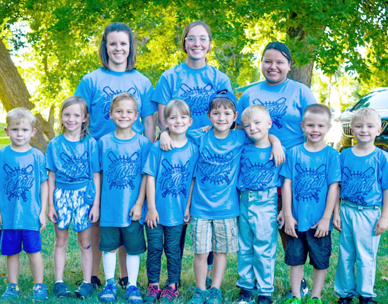 2021 Stockton Rec Commission Tee Ball and Coach Pitch Teams