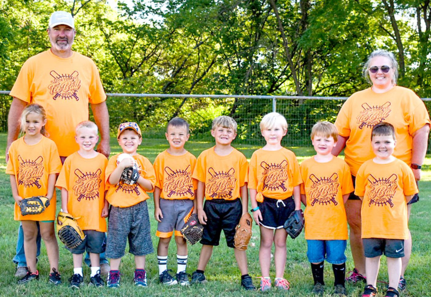 2021 Stockton Rec Commission Tee Ball and Coach Pitch Teams