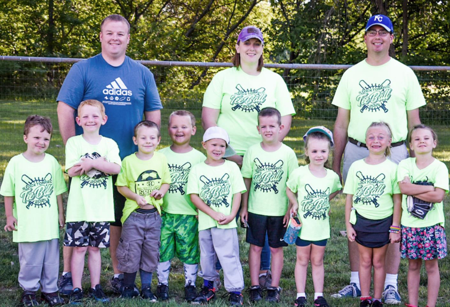 2021 Stockton Rec Commission Tee Ball and Coach Pitch Teams