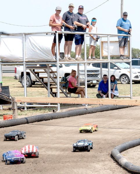 RC Car Racing on Saturday afternoon of the Fair