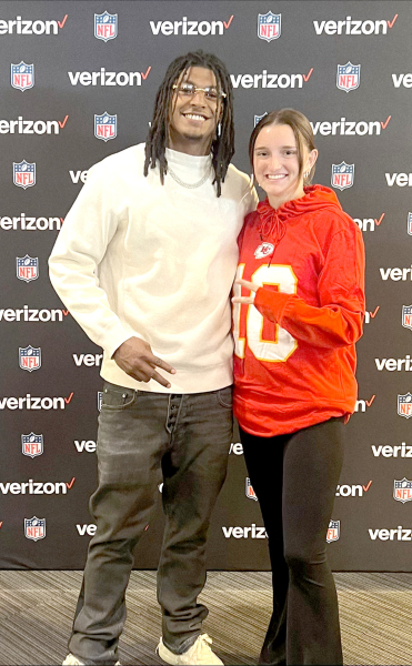 Kansas City Chiefs Super Bowl Winning Running Back Isiah Pacheco &amp; Tatum Hamilton