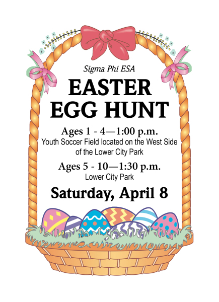 sigma phi esa easter egg hunt