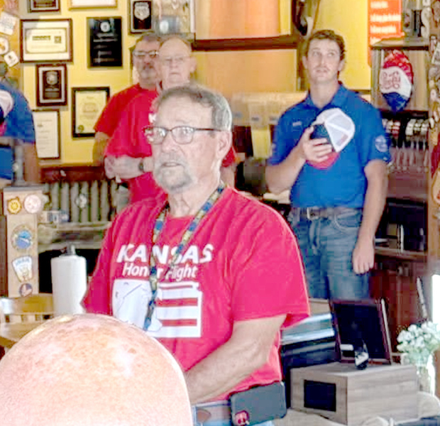 LaRue &amp; Rogers part of Kansas Honor Flight