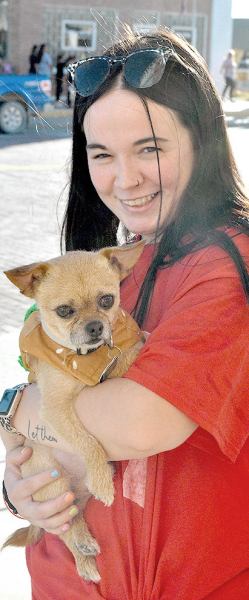 Bailee Hemphill and Champ
