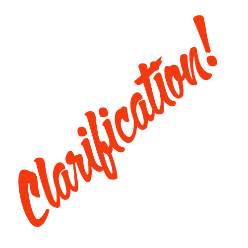 clarification