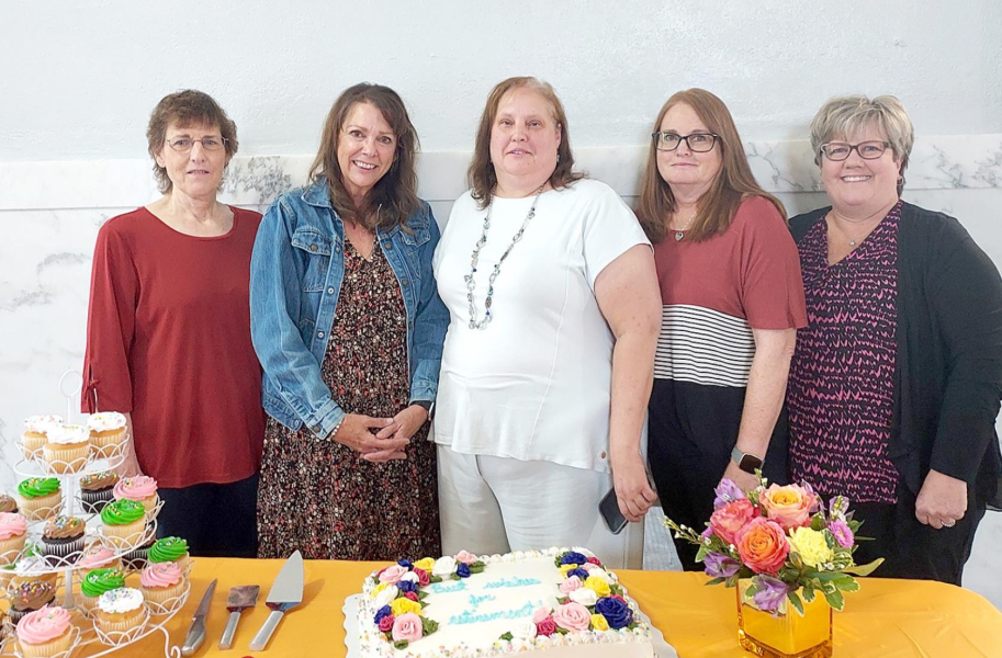 A SURPRISE RETIREMENT RECEPTION