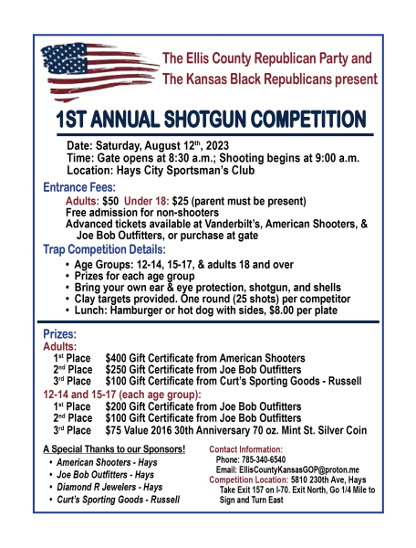 ellis co gop trap competition