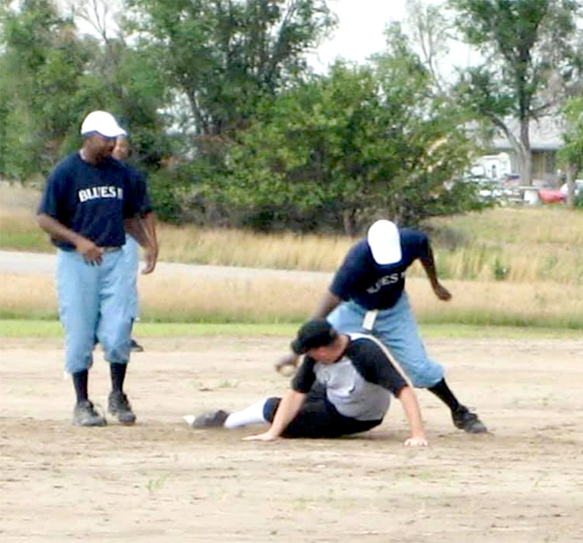 The vintage baseball game held each year at the Nicodemus Celebration is always a fun time for those playing and watching too.