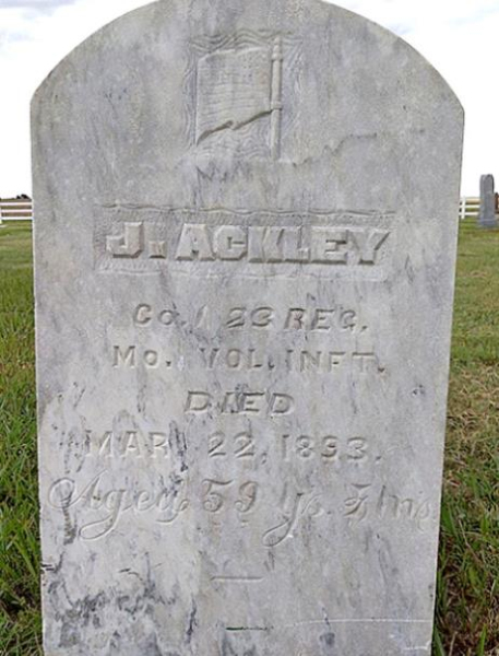 J. Ackley Tombstone