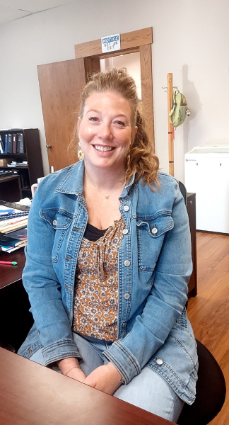 SARA BALTHAZOR started working at the Stockton City Office in early March and oversees our town's billing and city code enforcement.