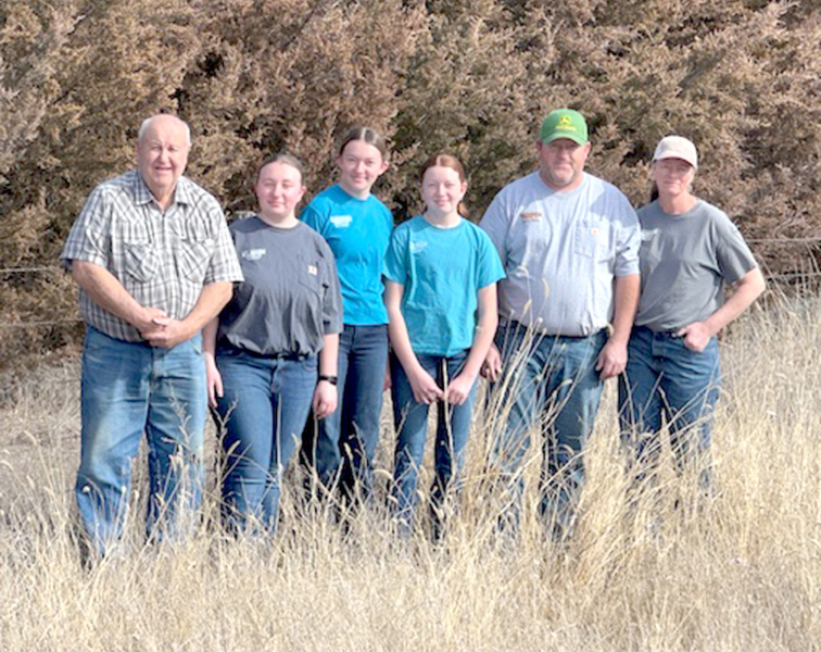 The Saindon Family—From left: Melvin Saindon, Lorene Saindon, Marie Saindon, Lynden Saindon, Matt Saindon, and Lona Saindon