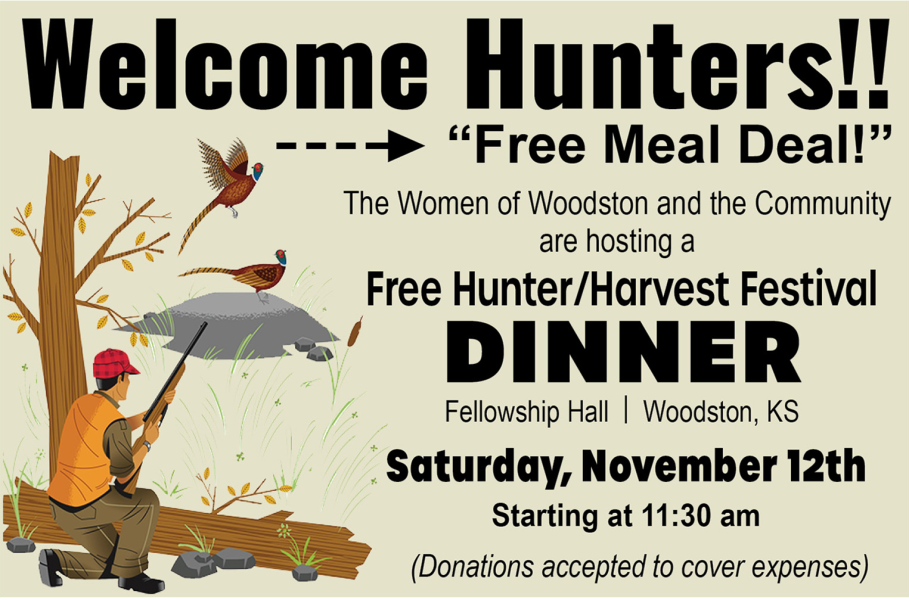 free harvest dinner