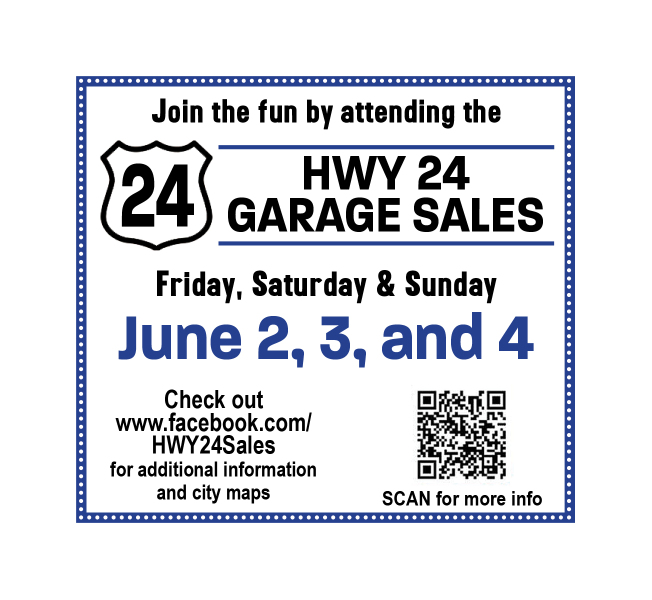 hwy 24 garage sales