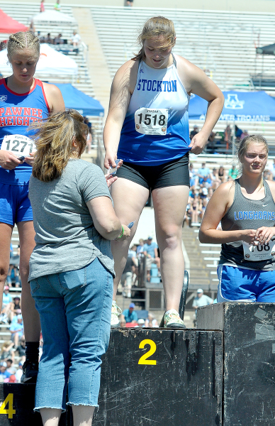 Kaelyn Means — Discus — State Track