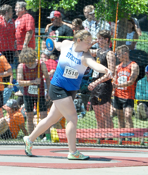 Kaelyn Means — Discus — State Track