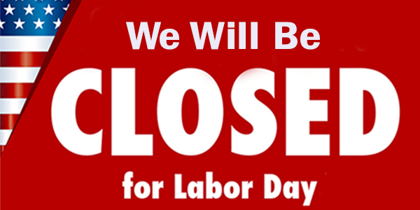 closed for labor day