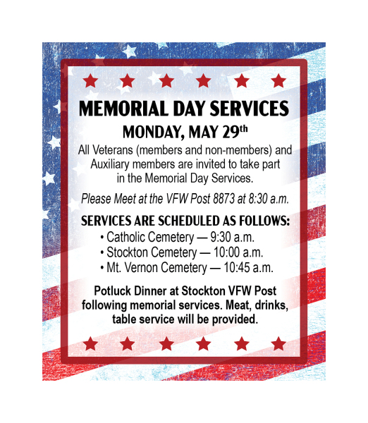 memorial day services
