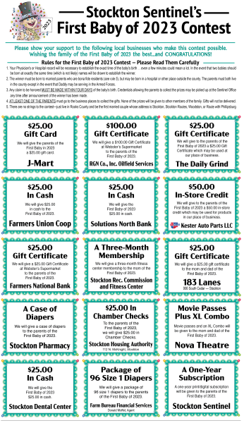 new year's baby contest