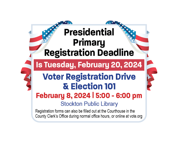voter registration drive