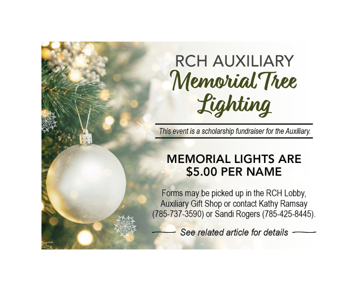 memorial tree lighting