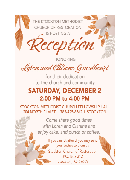 goodhearts reception