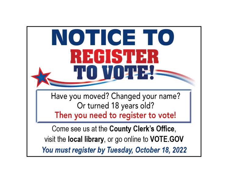 Register to vote