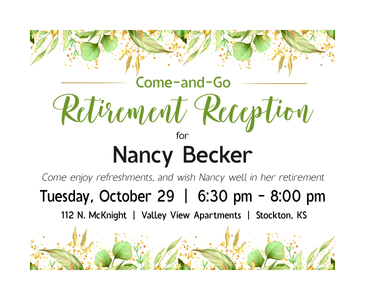 retirement reception