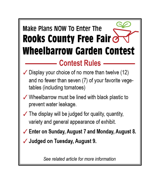 rooks county free fair wheelbarrow contest