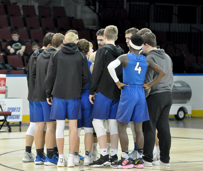 team huddle
