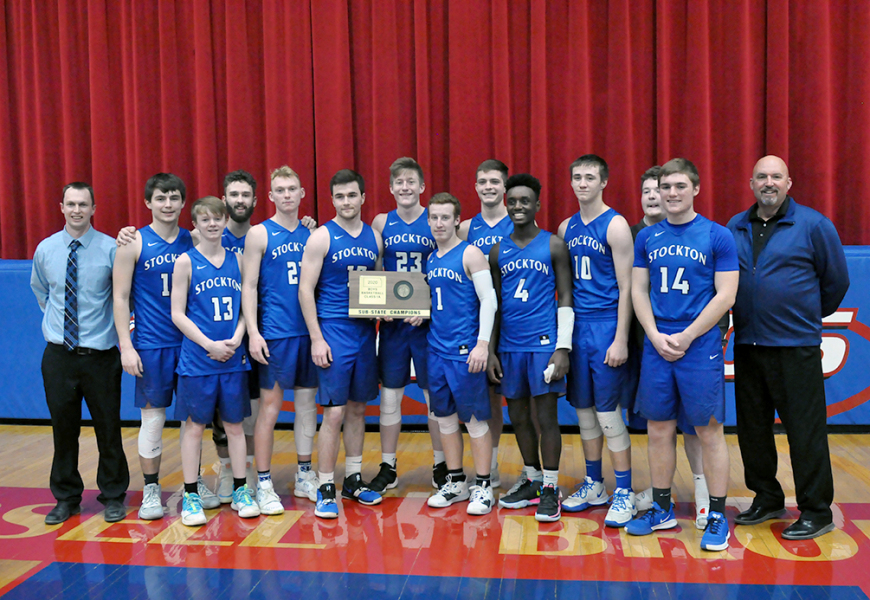 team with trophy