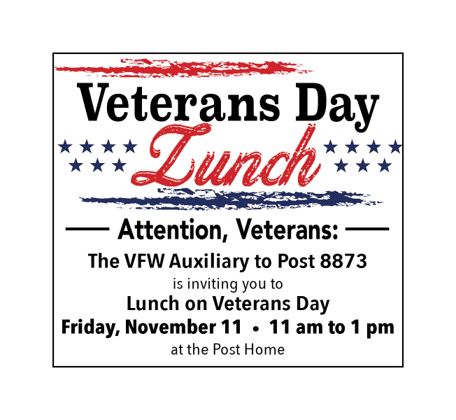 veterans day lunch