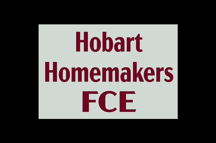 Hobart Homemakers FCE